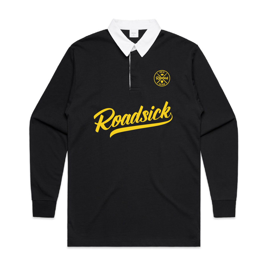 The Rugby Jersey | Black + Yellow