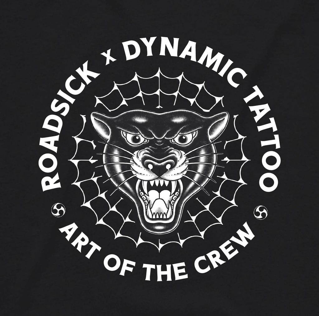 Art Of The Crew * Dynamic Tattoo x Roadsick Apparel * Collab Tee
