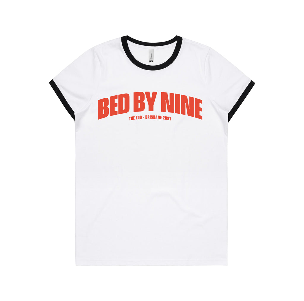 Bed By Nine Women's Ringer Tee