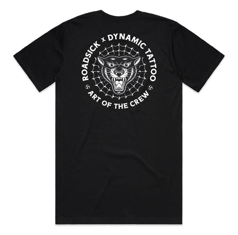 Art Of The Crew * Dynamic Tattoo x Roadsick Apparel * Collab Tee